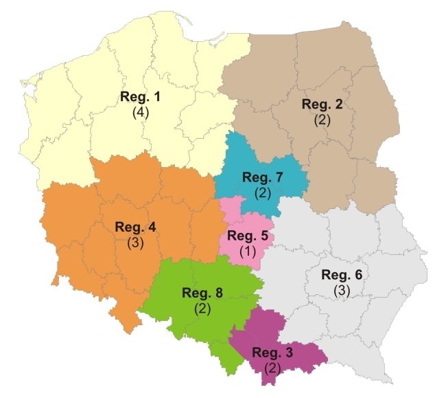 Mapa przedstawicieli Aluprof